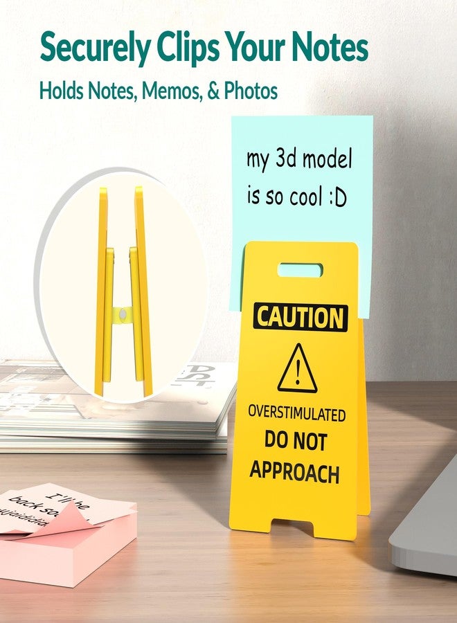 NiOffice Funny Office Decor Desk Signs 3 Pack - Novelty Boss Gifts for Women Men Office Decorations Principal Coworker Teacher Appreciation - White Elephant Funny Desk Accessories for Work - Image 3